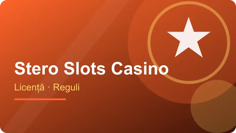 Joc responsabil la Stero Casino – ilustrație pentru secțiunea Stero Slots Casino