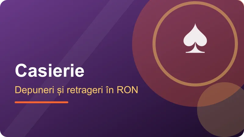 Contul și banii în lei – ilustrație pentru secțiunea Stero Slots Casino
